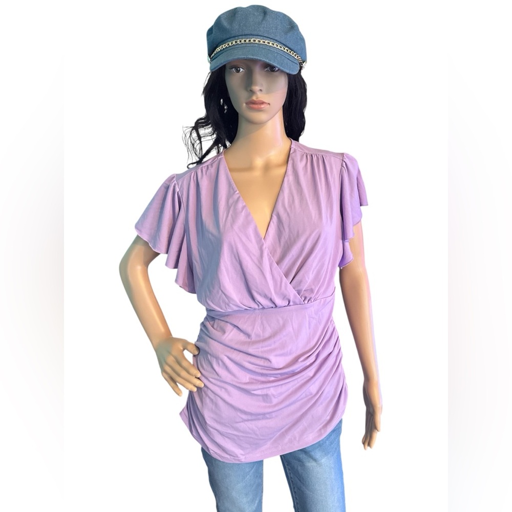 Grace Karin Lilac Top